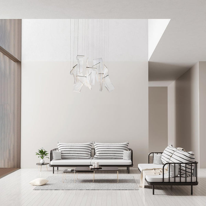 Acrylic LED Chandelier-DWHOME