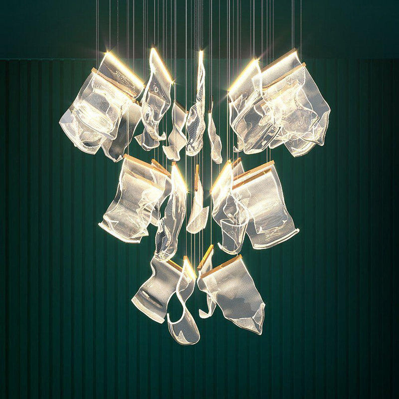 Acrylic LED Chandelier-DWHOME