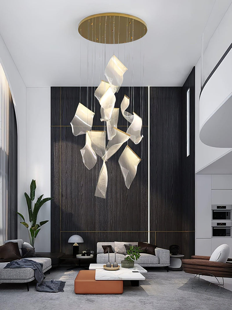 Acrylic LED Chandelier-DWHOME