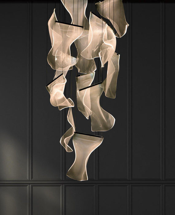 Acrylic LED Chandelier-DWHOME
