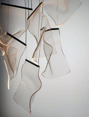Acrylic LED Chandelier-DWHOME