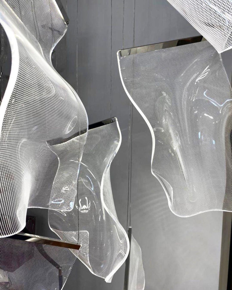 Acrylic LED Chandelier-DWHOME