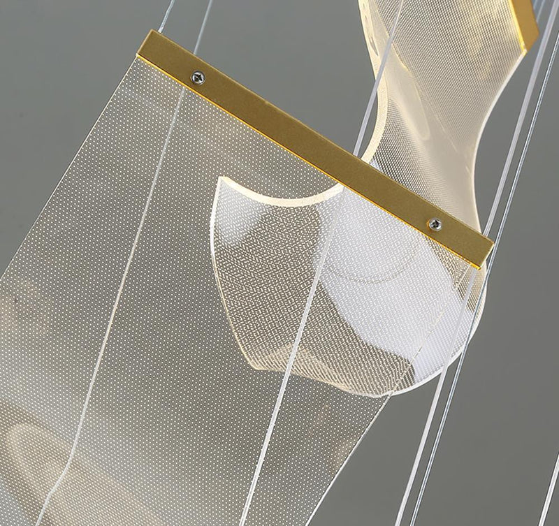 Acrylic LED Chandelier-DWHOME