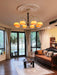 Ripe Persimmon Chandelier-DWHOME