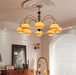 Ripe Persimmon Chandelier-DWHOME