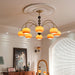 Ripe Persimmon Chandelier-DWHOME