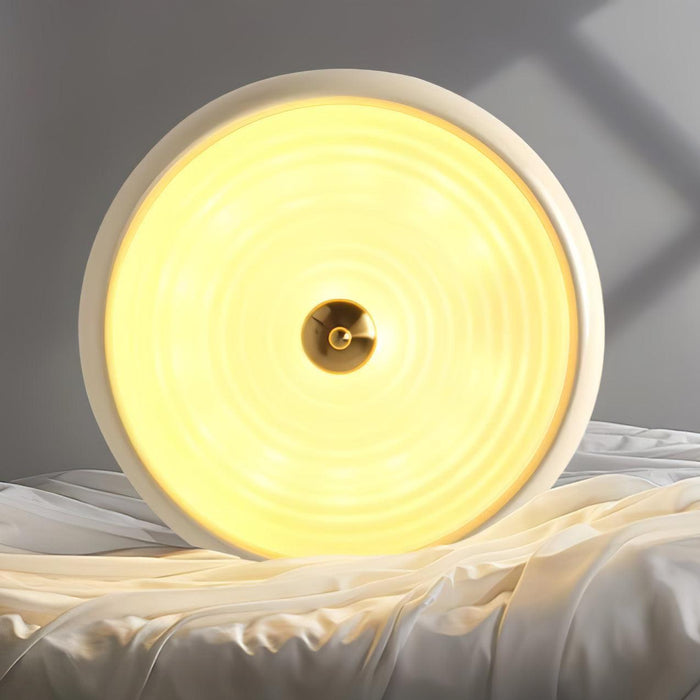 Ripple Cream Ceiling Lamp-DWHOME