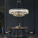 Ripple Glass Chandelier-DWHOME