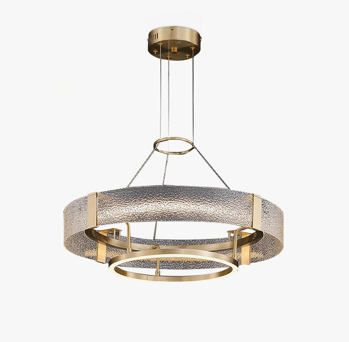 Ripple Glass Chandelier-DWHOME