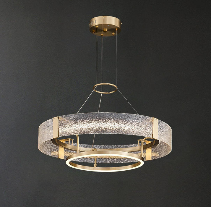 Ripple Glass Chandelier-DWHOME