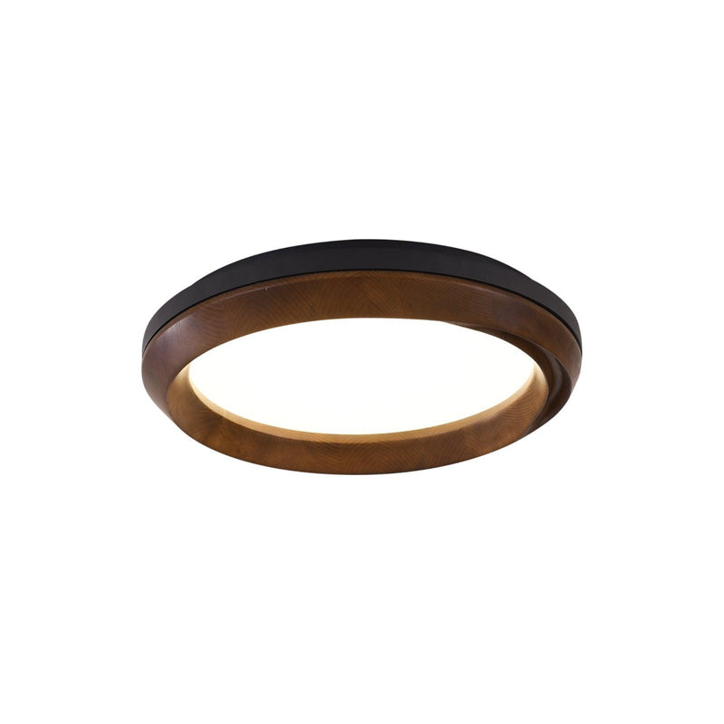Ripple Wood Ceiling Light-DWHOME