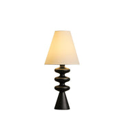 Ripple Wood Table Lamp-DWHOME