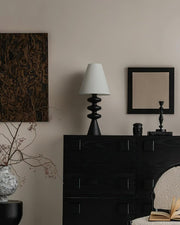 Ripple Wood Table Lamp-DWHOME