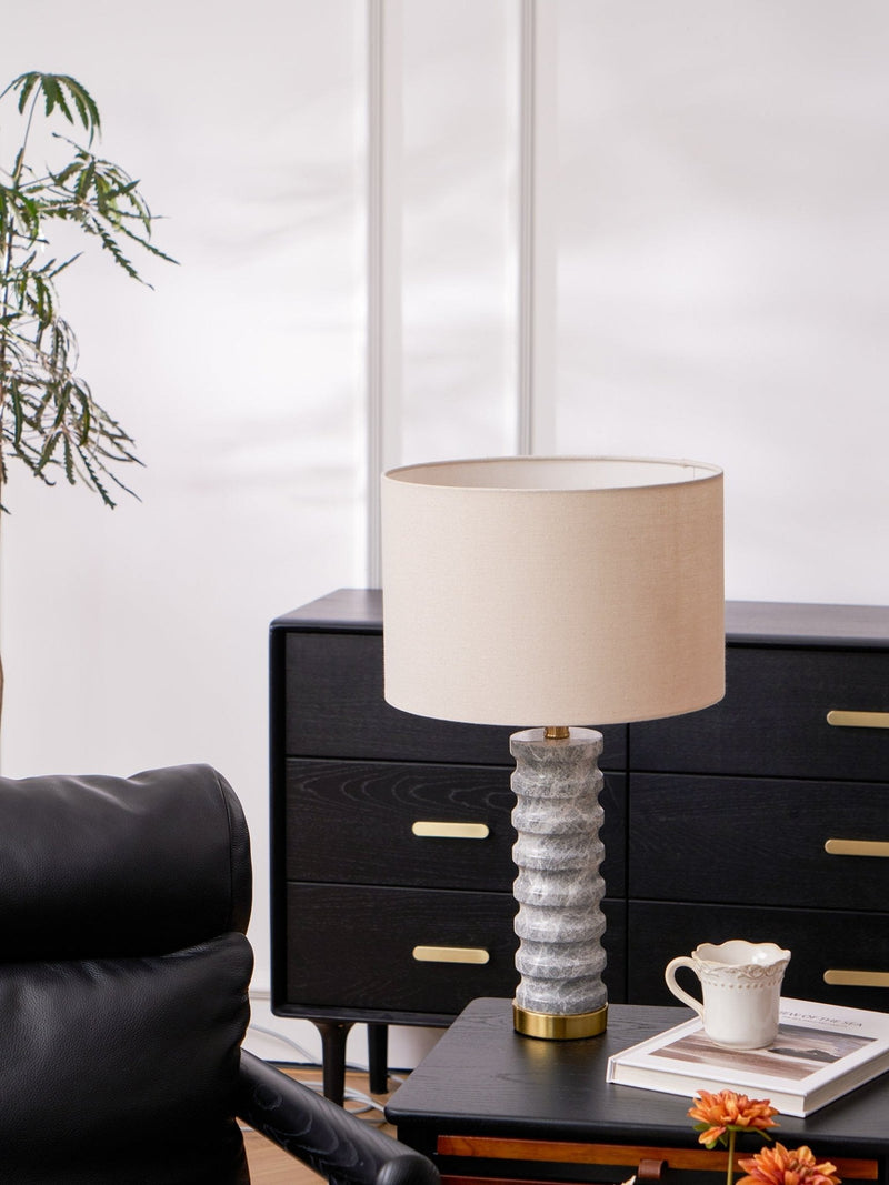 Rivara Stone Table Lamp-DWHOME