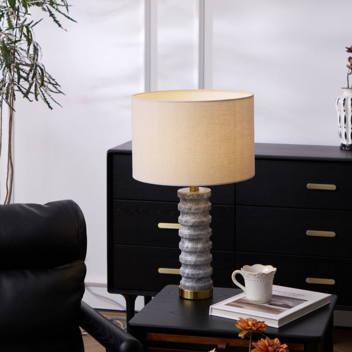 Rivara Stone Table Lamp-DWHOME