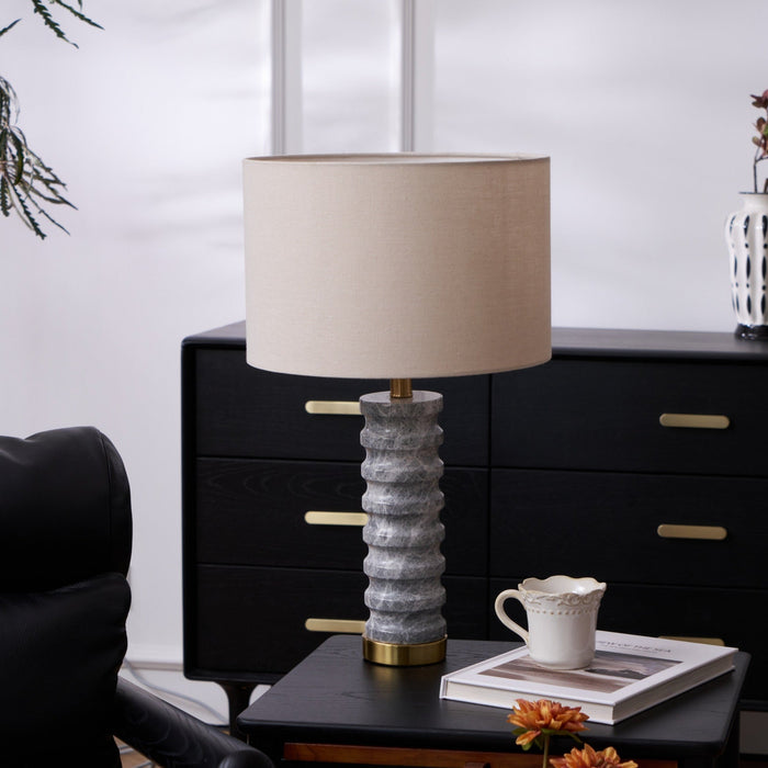 Rivara Stone Table Lamp-DWHOME