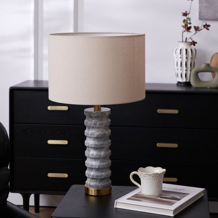 Rivara Stone Table Lamp-DWHOME