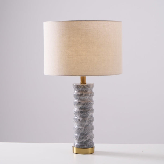 Rivara Stone Table Lamp-DWHOME