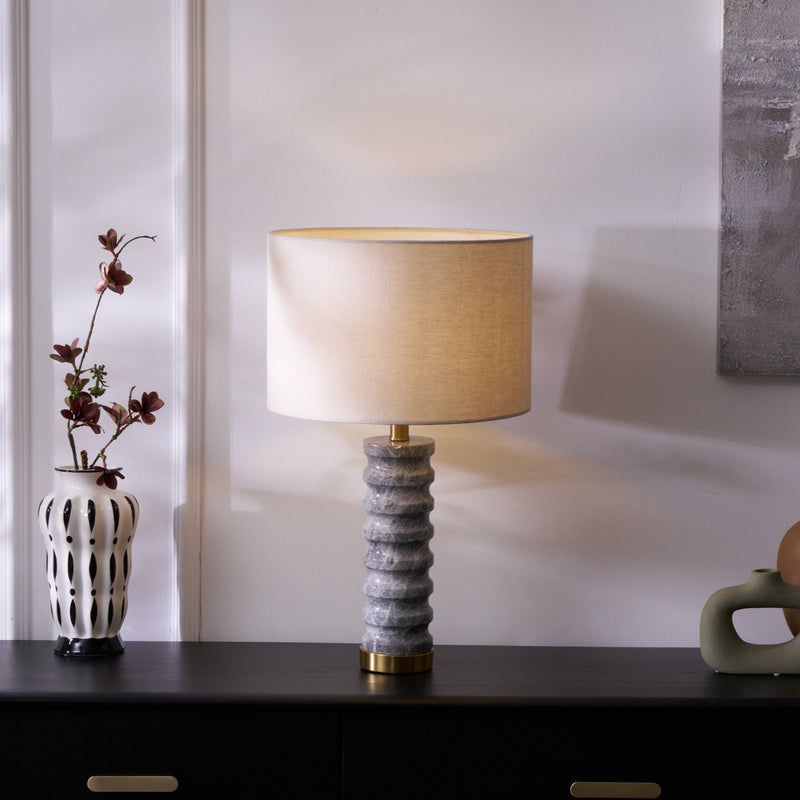 Rivara Stone Table Lamp-DWHOME