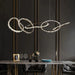 Kevyn Modern Rock Crystal Irregular Living Room Chandelier, Staircase Chandelier-DWHOME