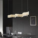 Patton Modern Rock Crystal Linear Chandelier,Island Chandelier-DWHOME