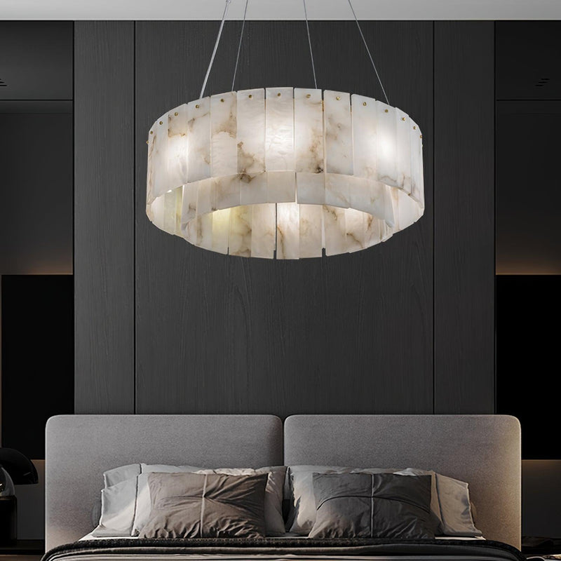 Rock Alabaster Chandelier-DWHOME