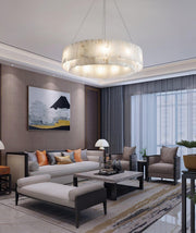 Rock Alabaster Chandelier-DWHOME
