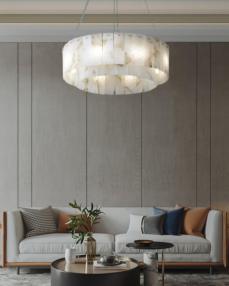 Rock Alabaster Chandelier-DWHOME
