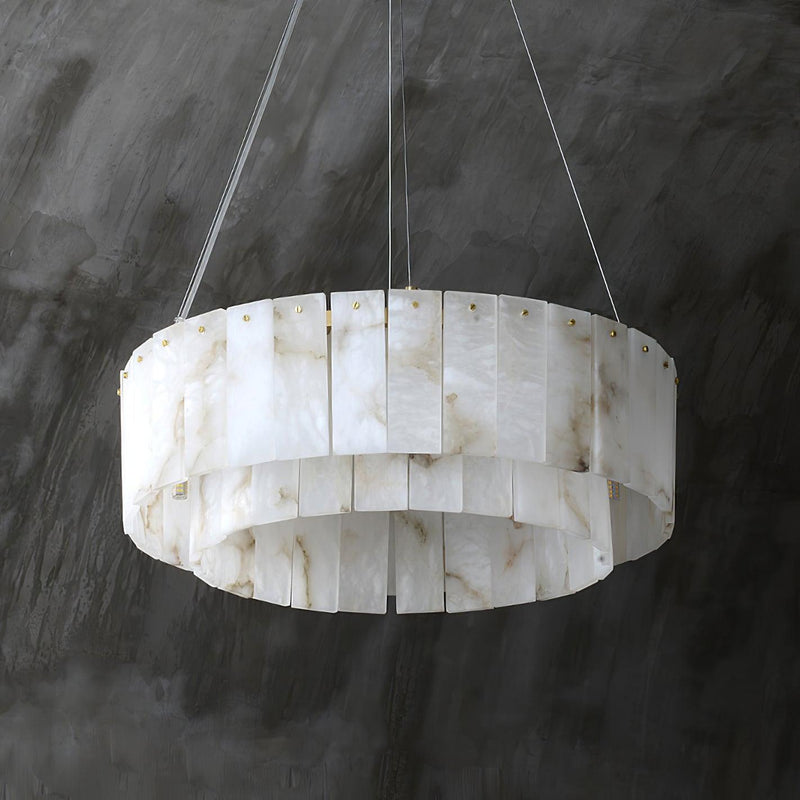 Rock Alabaster Chandelier-DWHOME
