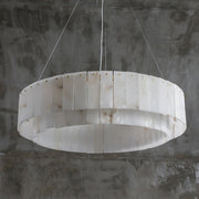 Rock Alabaster Chandelier-DWHOME