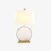 Roma White Marble Table Lamp-DWHOME