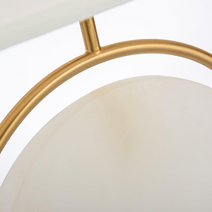 Roma White Marble Table Lamp-DWHOME