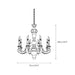 Roman Pillar Chandelier-DWHOME