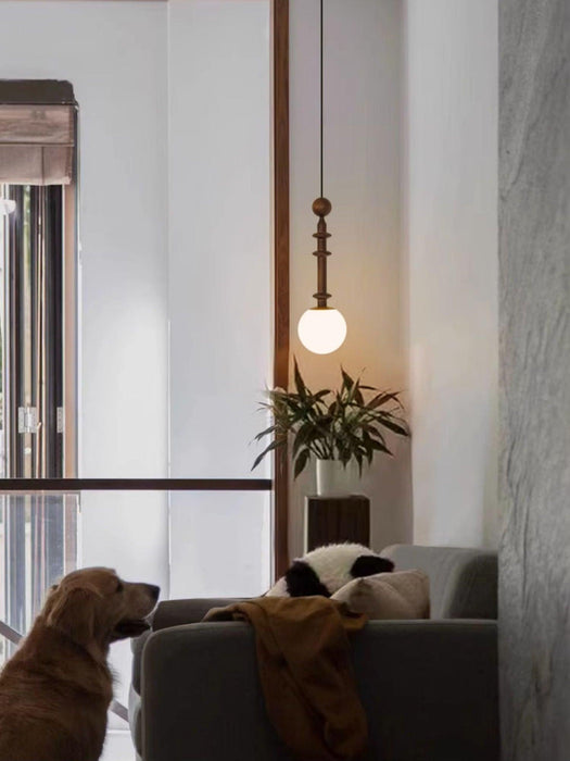 Roman Column Small Pendant Light-DWHOME