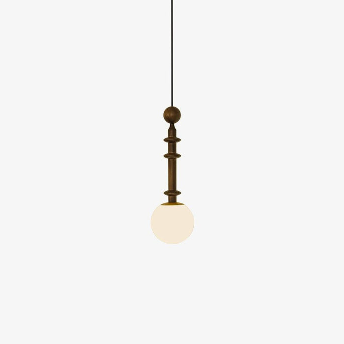 Roman Column Small Pendant Light - Vakkerlight