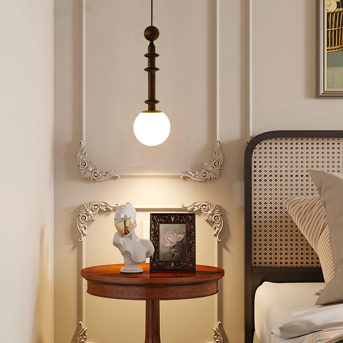 Roman Column Small Pendant Light-DWHOME
