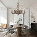 Roman Pillar Chandelier-DWHOME