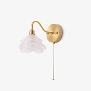 Rose Brass Wall Light-DWHOME