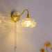Rose Brass Wall Light-DWHOME