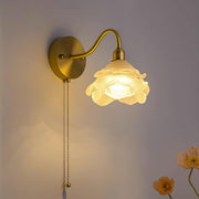 Rose Brass Wall Light-DWHOME