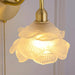 Rose Brass Wall Light-DWHOME
