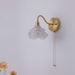 Rose Brass Wall Light-DWHOME