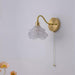 Rose Brass Wall Light-DWHOME