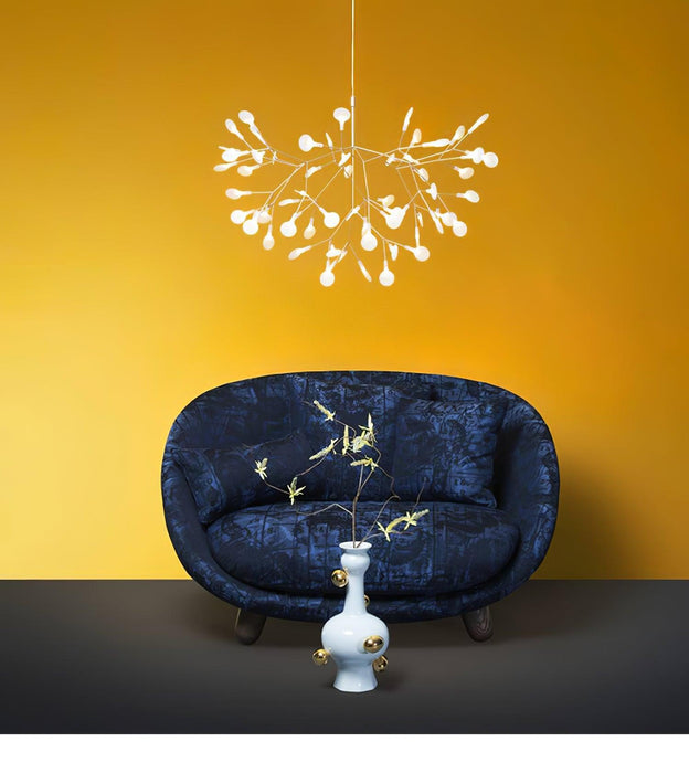 Rose Gold Firefly LED Chandelier-DWHOME