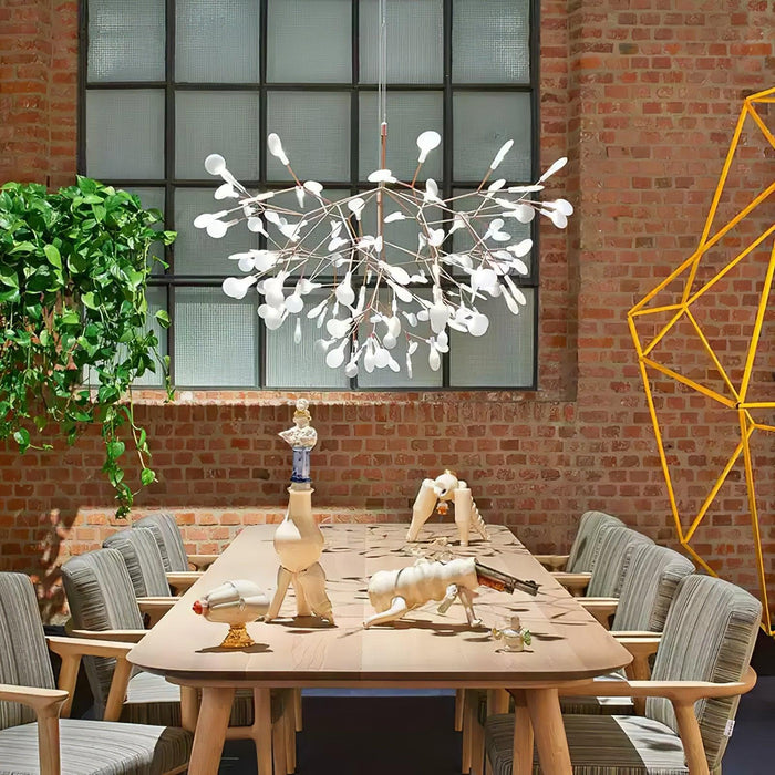 Rose Gold Firefly LED Chandelier-DWHOME