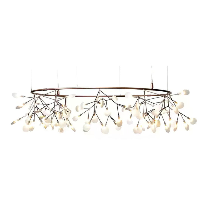 Rose Gold Firefly LED Chandelier-DWHOME
