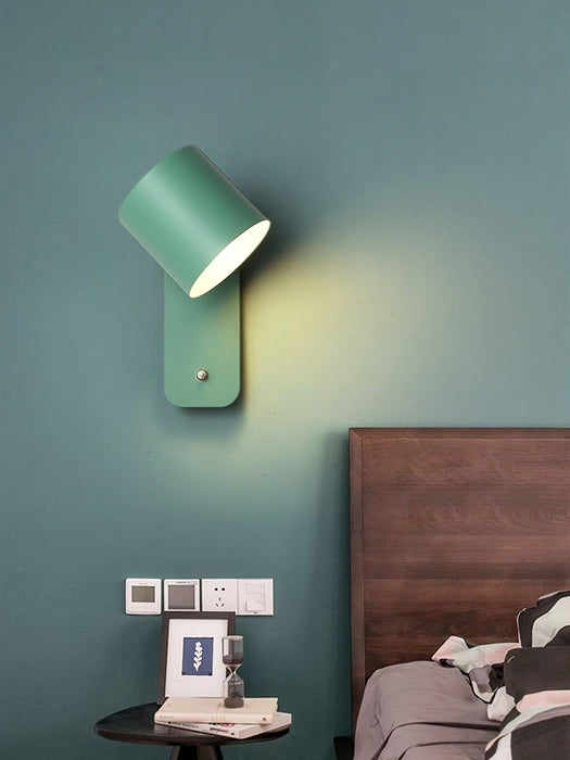 Rotatable Cylinder Wall Lamp.