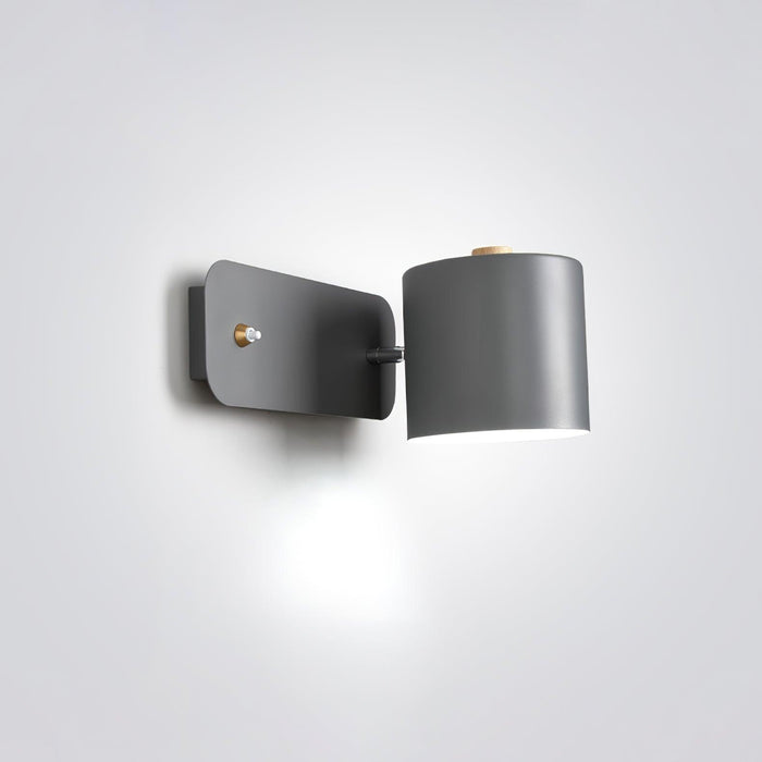 Rotatable Cylinder Wall Lamp.