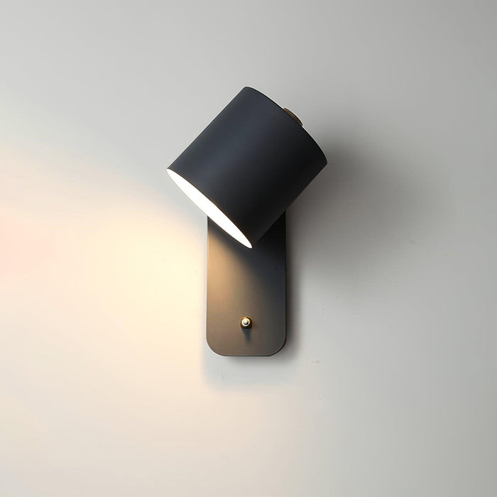 Rotatable Cylinder Plug-in Wall Lamp - DWHOME