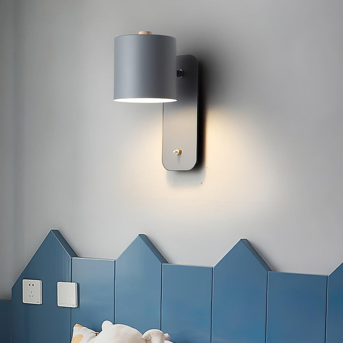 Rotatable Cylinder Wall Lamp.